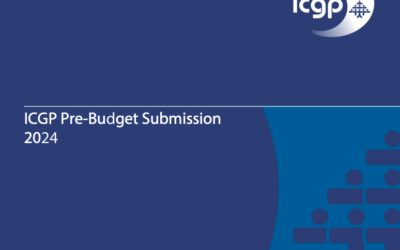 PRESS RELEASE Pre-Budget Submission calls for infrastructure & mental health supports